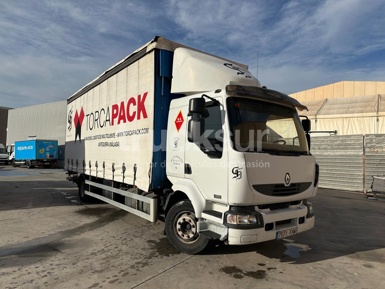 RENAULT 270 16C - Xe tải thùng mui bạt: hình 2 RENAULT 270 16C - Xe tải thùng mui bạt: hình 2