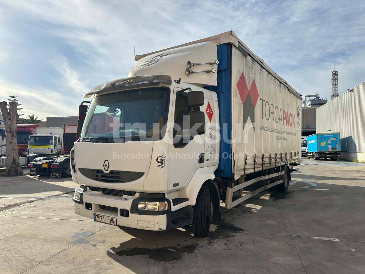 RENAULT 270 16C - Xe tải thùng mui bạt: hình 1 RENAULT 270 16C - Xe tải thùng mui bạt: hình 1