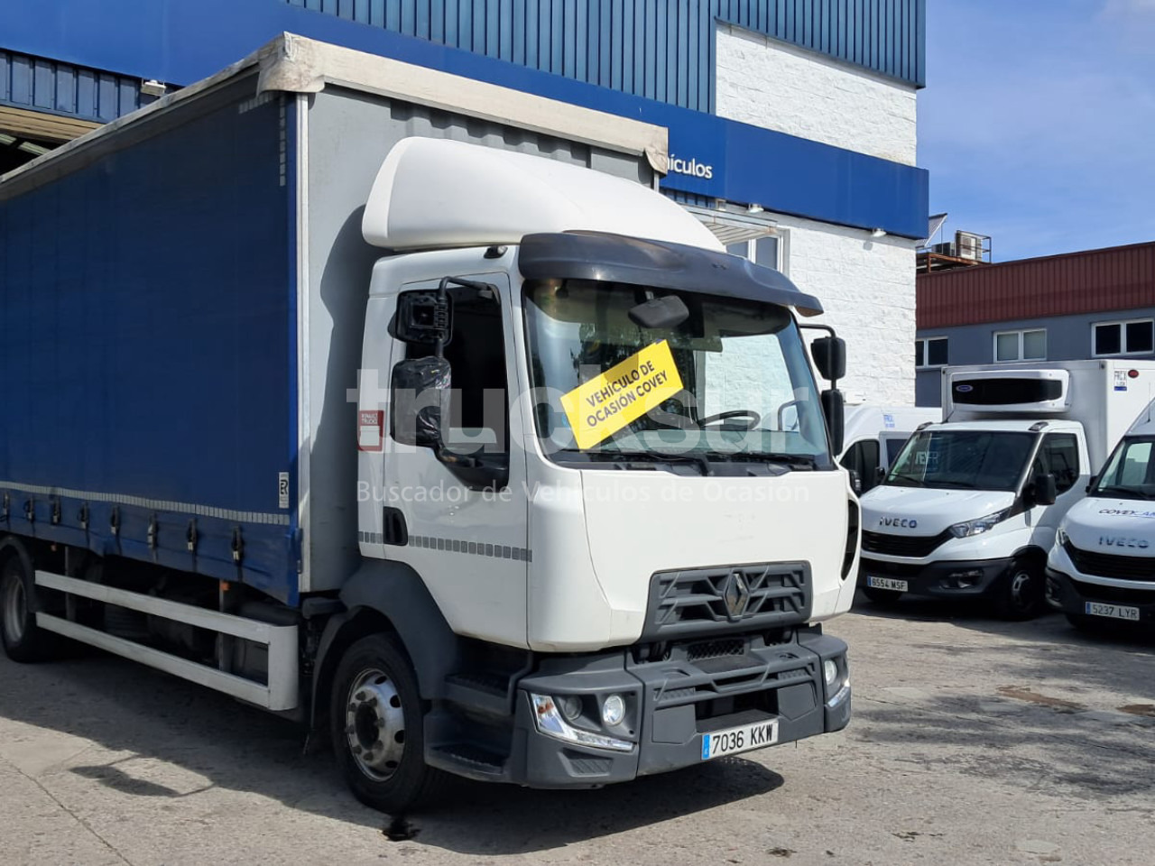 RENAULT D 12.210 SEMITAULINER - Xe tải thùng mui bạt: hình 4 RENAULT D 12.210 SEMITAULINER - Xe tải thùng mui bạt: hình 4