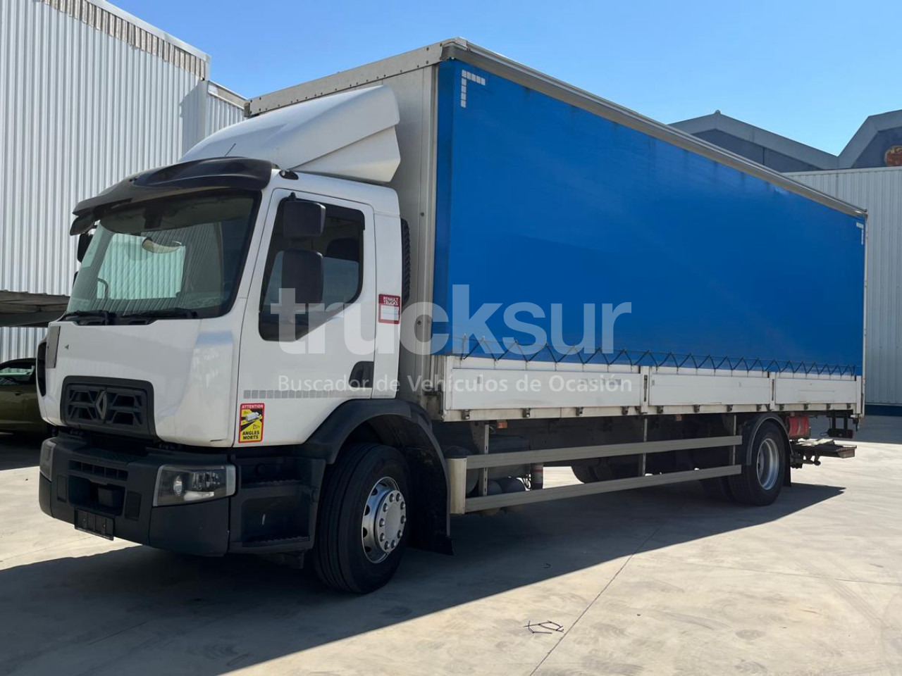 RENAULT D18.320 - Xe tải thùng mui bạt: hình 1 RENAULT D18.320 - Xe tải thùng mui bạt: hình 1