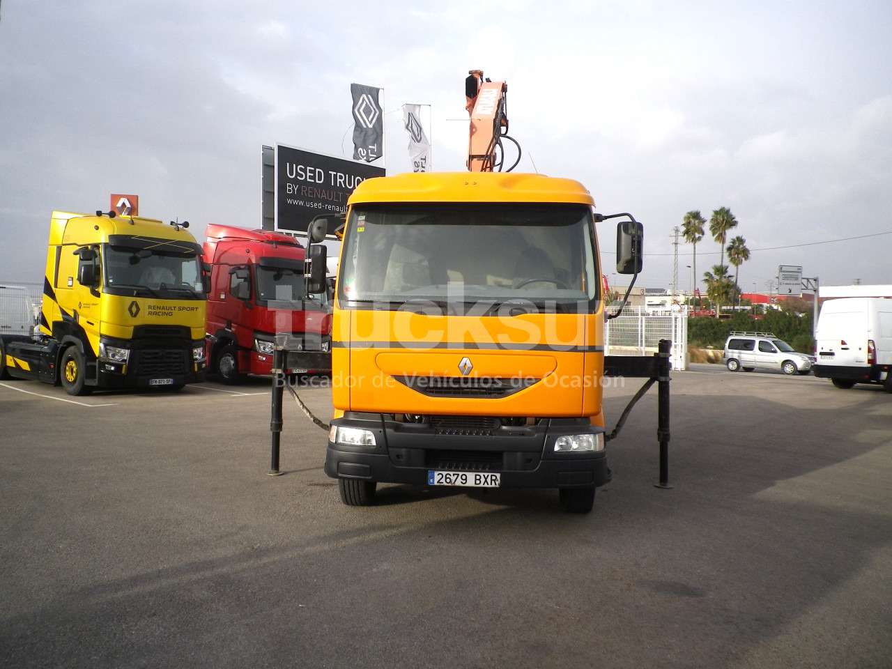 RENAULT MIDLUM 220.14C GRUA - Xe tải thùng lửng/ Phẳng, Xe cẩu tự hành: hình 5 RENAULT MIDLUM 220.14C GRUA - Xe tải thùng lửng/ Phẳng, Xe cẩu tự hành: hình 5