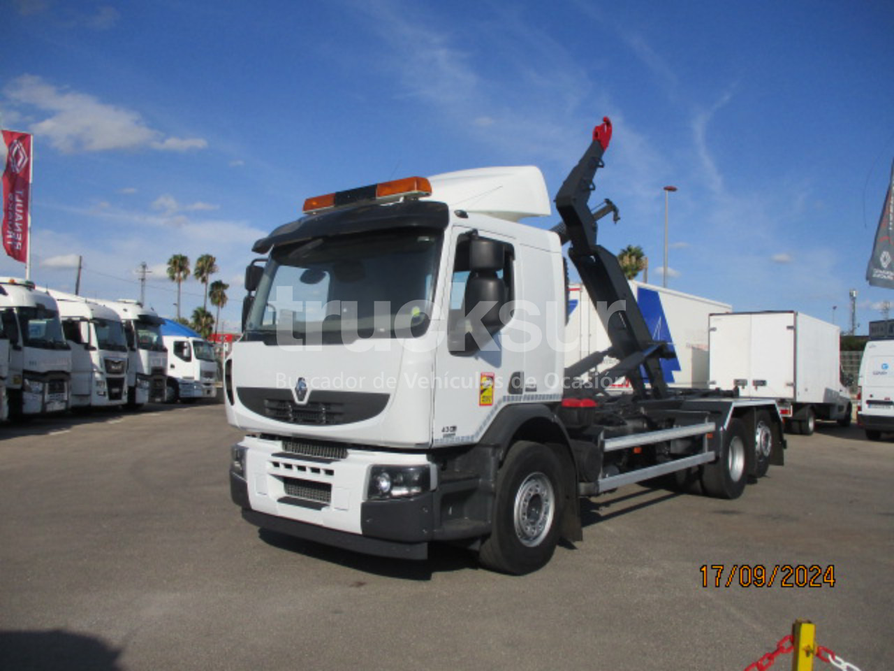 RENAULT PREMIUM 430.26 LANDER - Xe tải nâng móc: hình 1 RENAULT PREMIUM 430.26 LANDER - Xe tải nâng móc: hình 1