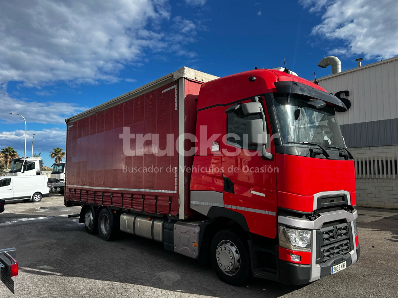 RENAULT T480 HIGH SLEEPER CAB  6X2*4 ejes 6x2*4 - Xe tải thùng mui bạt: hình 2 RENAULT T480 HIGH SLEEPER CAB  6X2*4 ejes 6x2*4 - Xe tải thùng mui bạt: hình 2