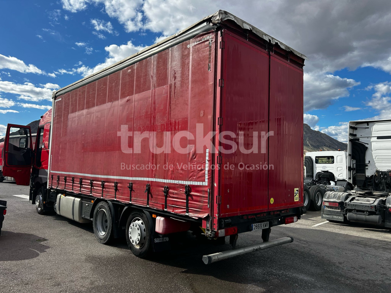 RENAULT T480 HIGH SLEEPER CAB  6X2*4 ejes 6x2*4 - Xe tải thùng mui bạt: hình 4 RENAULT T480 HIGH SLEEPER CAB  6X2*4 ejes 6x2*4 - Xe tải thùng mui bạt: hình 4