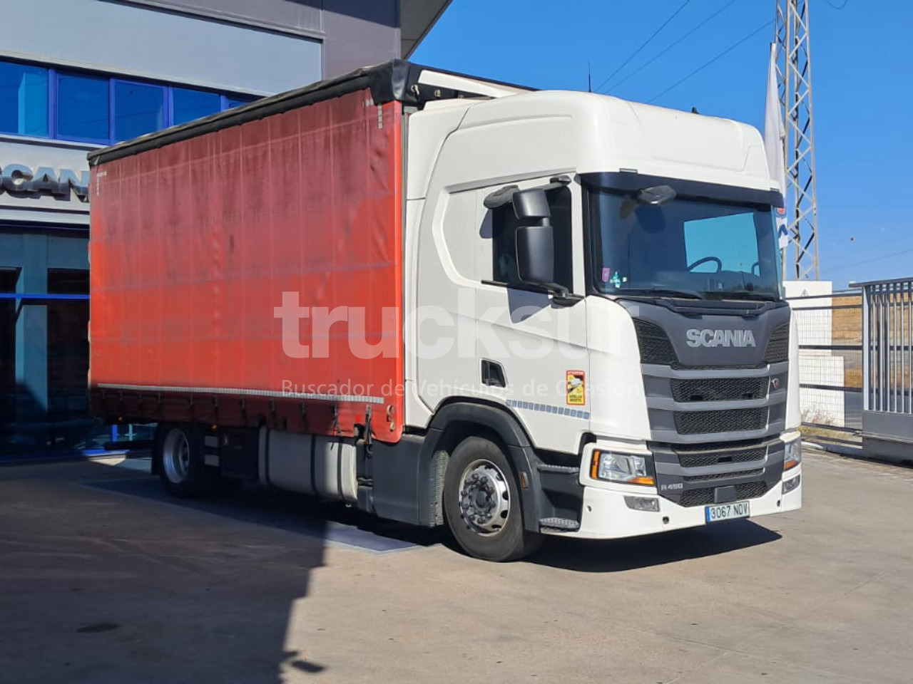 SCANIA R450.18 - Xe tải thùng mui bạt: hình 3 SCANIA R450.18 - Xe tải thùng mui bạt: hình 3
