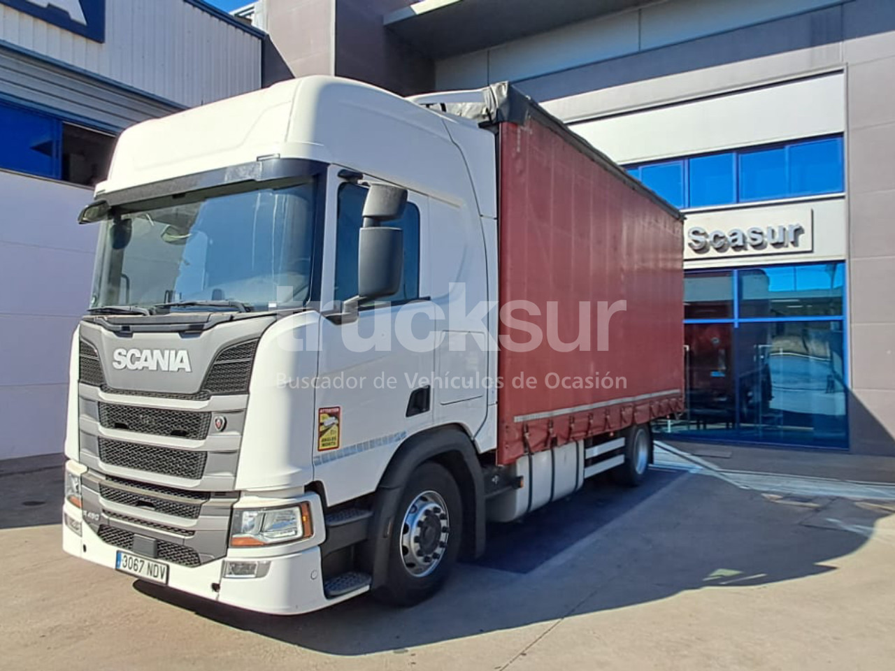 SCANIA R450.18 - Xe tải thùng mui bạt: hình 1 SCANIA R450.18 - Xe tải thùng mui bạt: hình 1