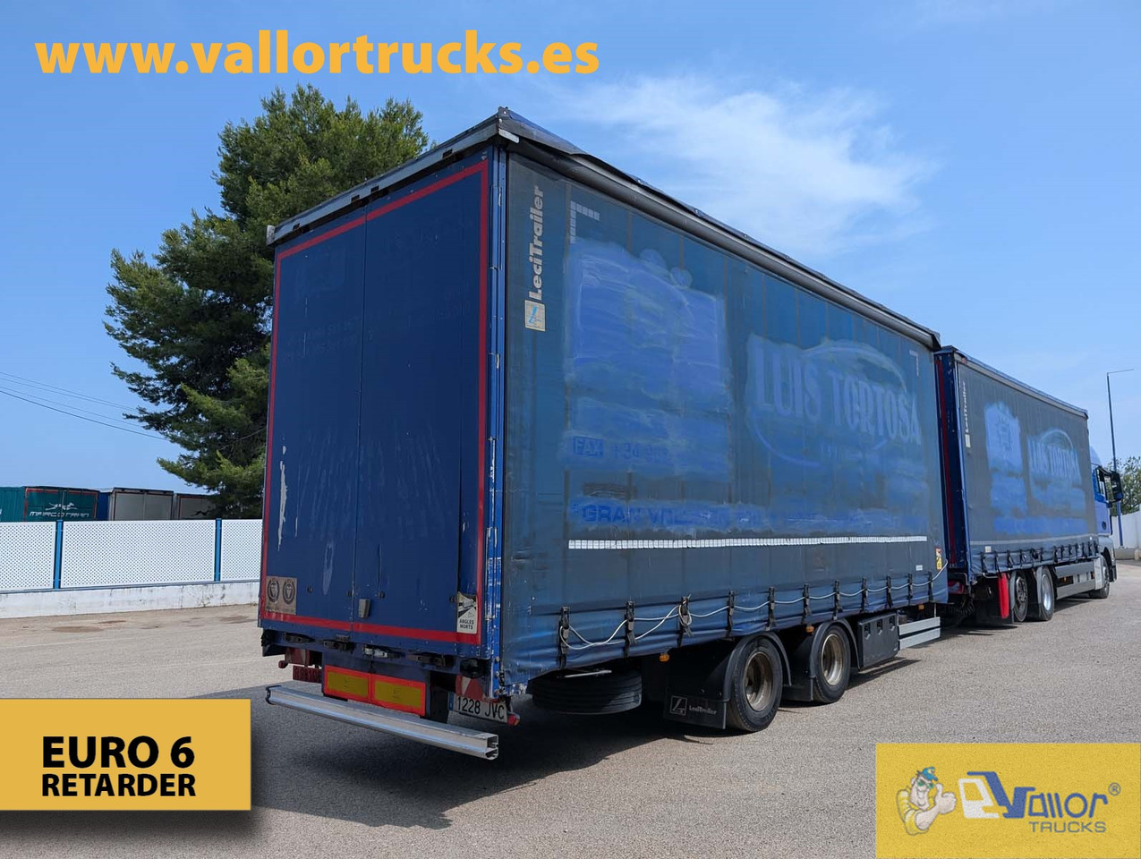 MAN TGX 26.440 - ROAD TRAIN - Xe tải thùng mui bạt: hình 3 MAN TGX 26.440 - ROAD TRAIN - Xe tải thùng mui bạt: hình 3