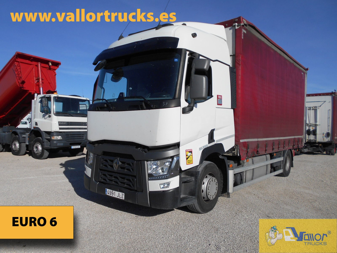 RENAULT T460 - TAUTLINER - Xe tải thùng mui bạt: hình 1 RENAULT T460 - TAUTLINER - Xe tải thùng mui bạt: hình 1