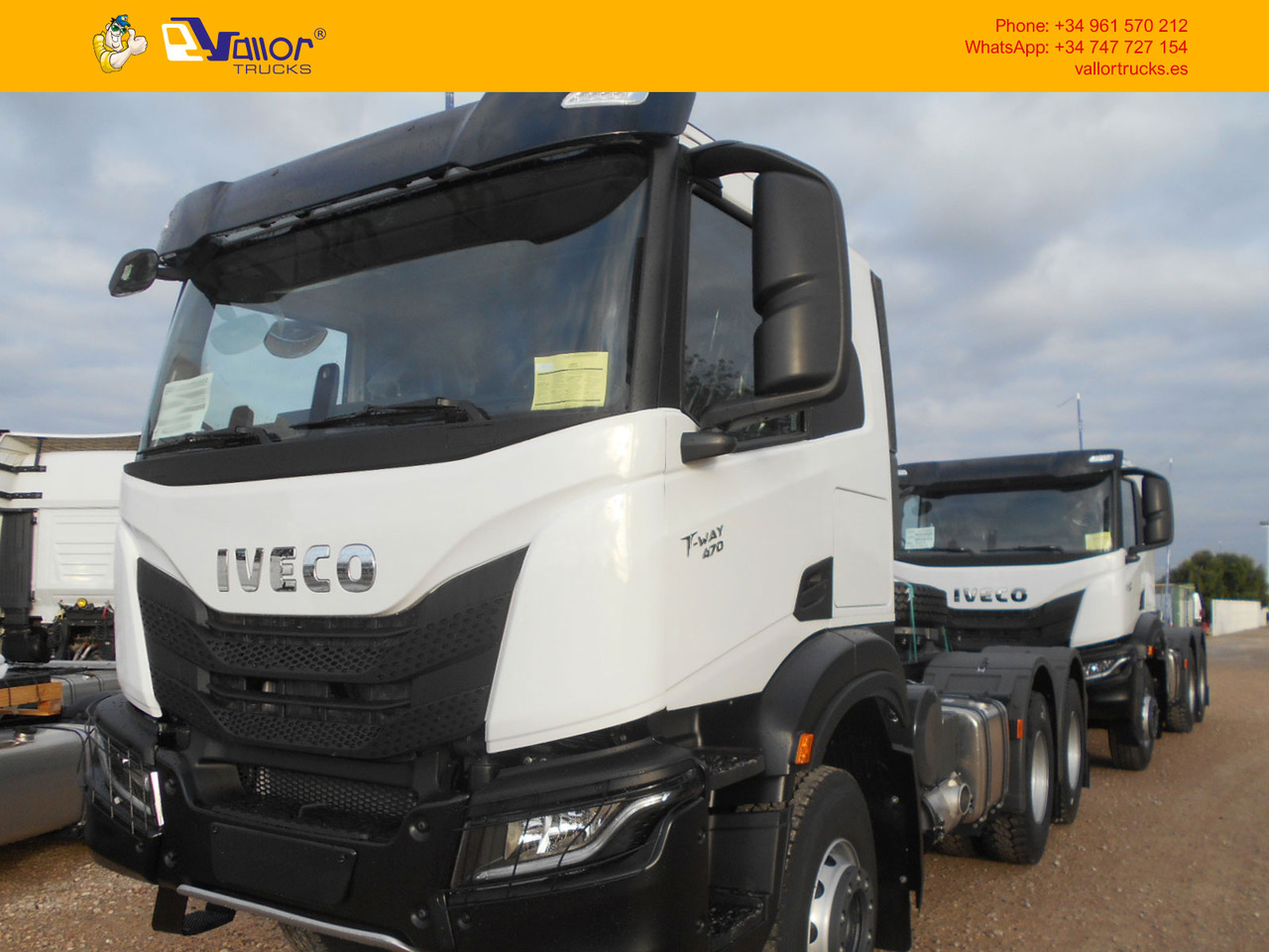 IVECO T-WAY 470 6x4 - - ONLY FOR EXPORT - Xe đầu kéo: hình 2 IVECO T-WAY 470 6x4 - - ONLY FOR EXPORT - Xe đầu kéo: hình 2