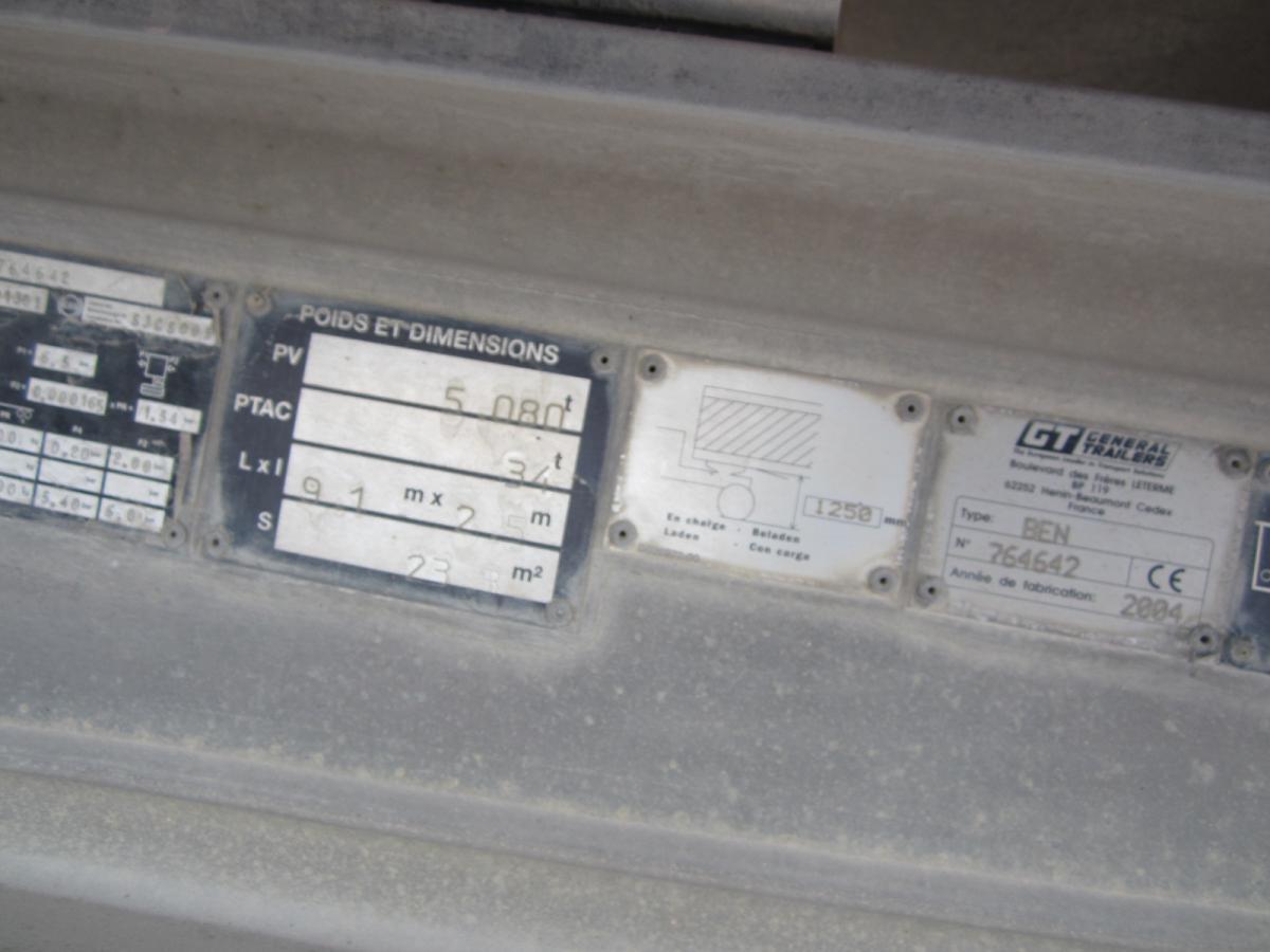 Benalu - Sơ mi rơ moóc ben: hình 3 Benalu - Sơ mi rơ moóc ben: hình 3