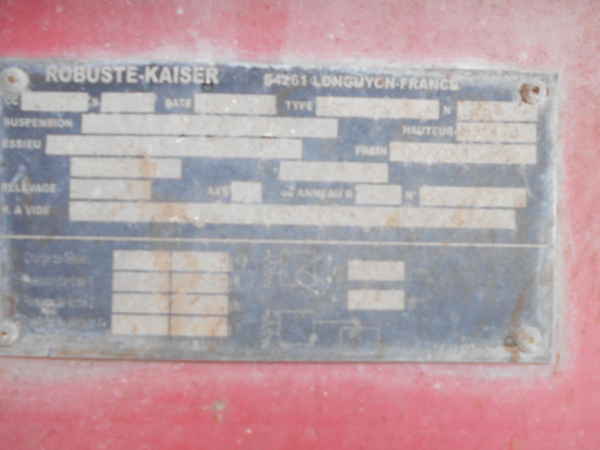 Kaiser - Sơ mi rơ moóc ben: hình 4 Kaiser - Sơ mi rơ moóc ben: hình 4