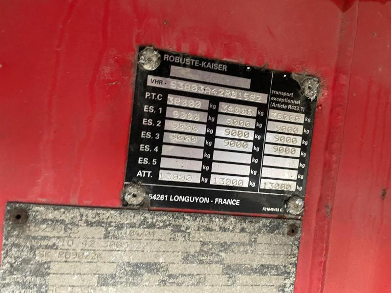 Kaiser - Sơ mi rơ moóc thùng lửng/ Phẳng: hình 5 Kaiser - Sơ mi rơ moóc thùng lửng/ Phẳng: hình 5