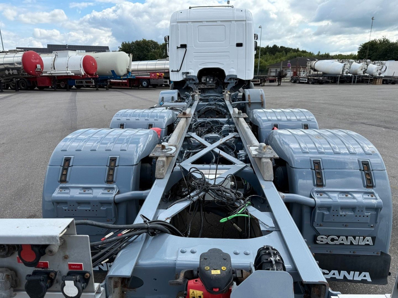 Scania G450 8x2*6 ADR Chassis / Fahrgestell / Euro 6 - Xe tải khung gầm: hình 5 Scania G450 8x2*6 ADR Chassis / Fahrgestell / Euro 6 - Xe tải khung gầm: hình 5