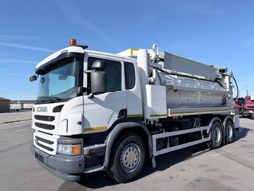 Scania P360 6x4 Euro 6 Hvidtved Larsen FlexLine 312 - Xe tải chân không: hình 1 Scania P360 6x4 Euro 6 Hvidtved Larsen FlexLine 312 - Xe tải chân không: hình 1