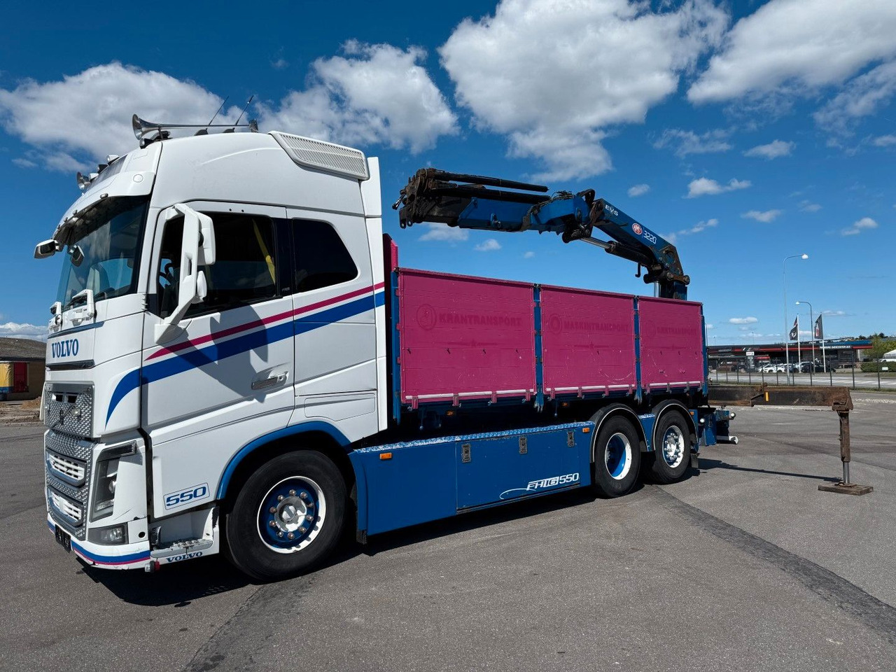 Volvo FH 16.550 6x2*4 / Crane HMF 3220K4 Euro 6 - Xe cẩu tự hành: hình 2 Volvo FH 16.550 6x2*4 / Crane HMF 3220K4 Euro 6 - Xe cẩu tự hành: hình 2