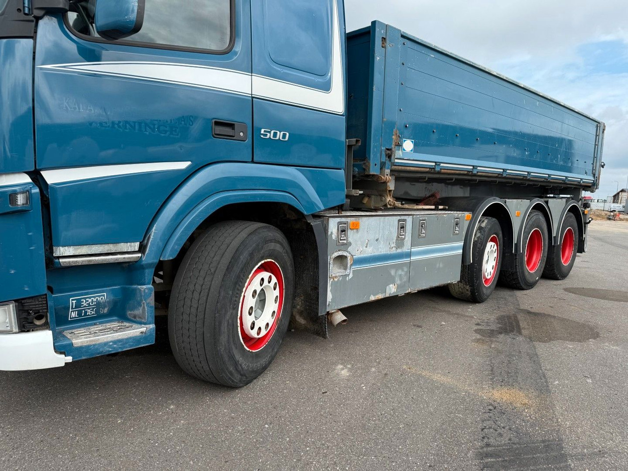 Xe ben Volvo FM 500 8x4 Pushertridem 3 Way Tipper / Kipper: hình 19
