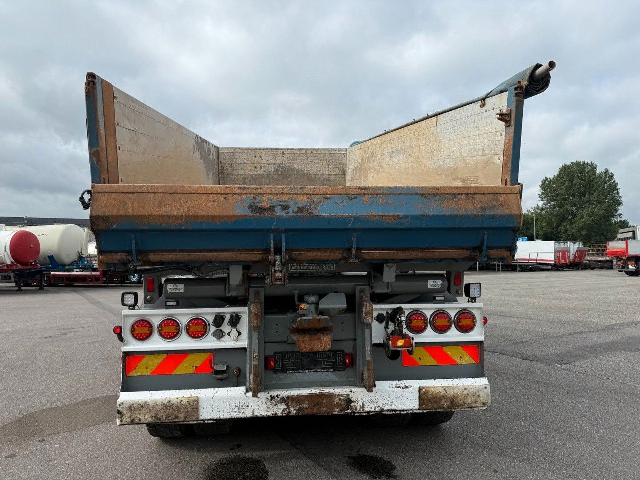 Xe ben Volvo FM 500 8x4 Pushertridem 3 Way Tipper / Kipper: hình 14