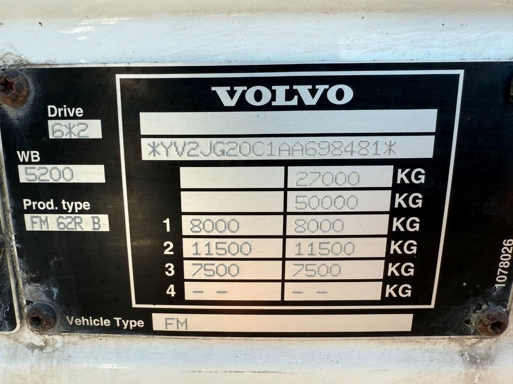 Xe bồn Volvo FM460 8x2*6 24.000 l. ADR Tank Volvo FM460 8x2*6 24.000 l. ADR Tanktruck: hình 18