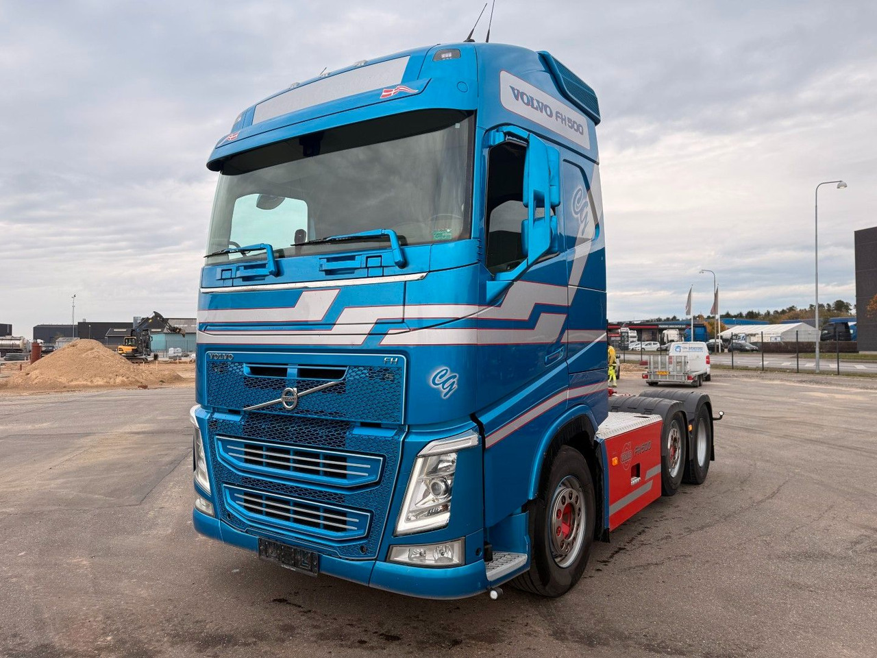 Volvo FH500 6x2/2 Globetrotter Euro 5 - Xe đầu kéo: hình 1 Volvo FH500 6x2/2 Globetrotter Euro 5 - Xe đầu kéo: hình 1