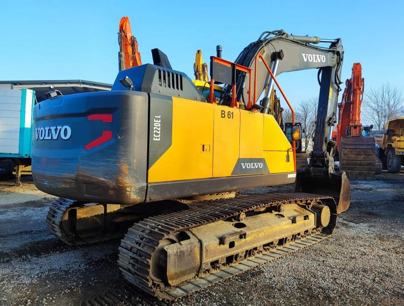 Volvo EC220EL - Máy xúc bánh xích: hình 4 Volvo EC220EL - Máy xúc bánh xích: hình 4