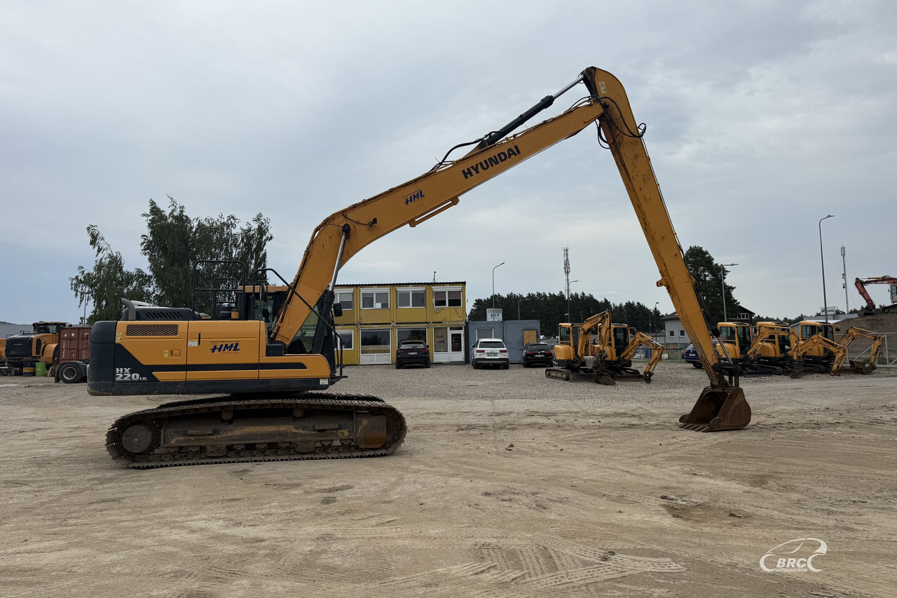 Hyundai HX220LR - Máy xúc bánh xích: hình 5 Hyundai HX220LR - Máy xúc bánh xích: hình 5