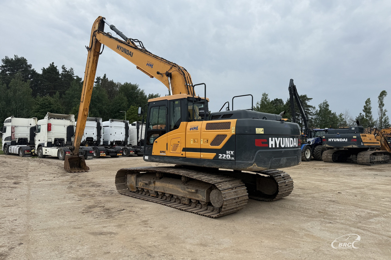 Hyundai HX220LR - Máy xúc bánh xích: hình 4 Hyundai HX220LR - Máy xúc bánh xích: hình 4