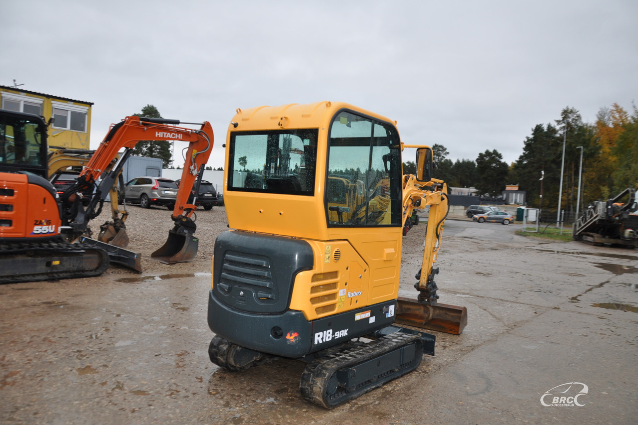 Hyundai R18-9AK - Máy xúc mini: hình 4 Hyundai R18-9AK - Máy xúc mini: hình 4