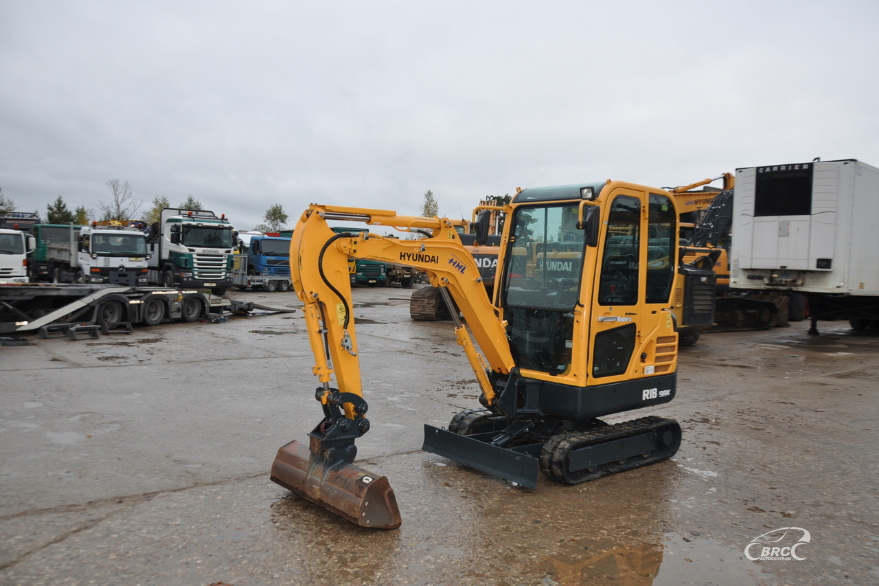 Hyundai R18-9AK - Máy xúc mini: hình 1 Hyundai R18-9AK - Máy xúc mini: hình 1