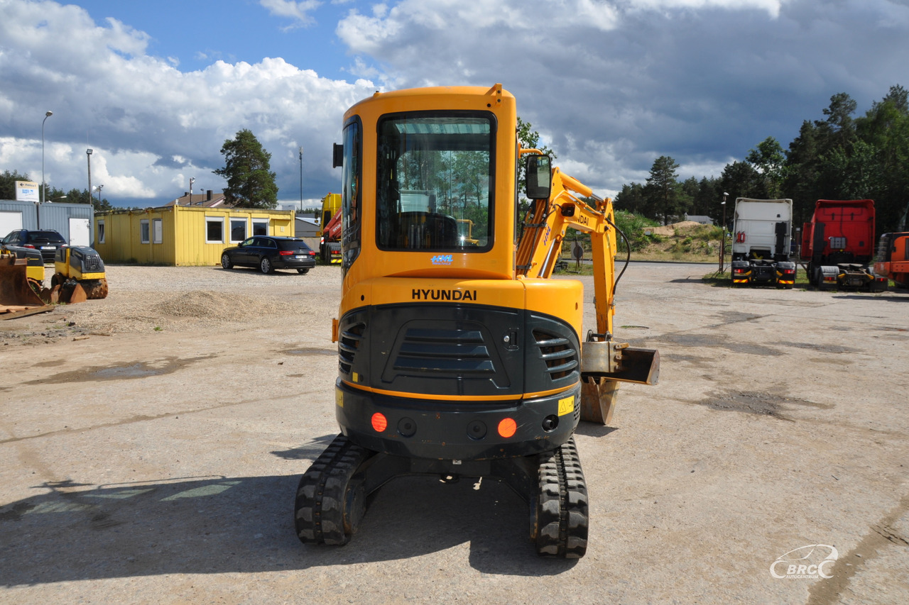 Hyundai R25Z-9AK - Máy xúc mini: hình 5 Hyundai R25Z-9AK - Máy xúc mini: hình 5