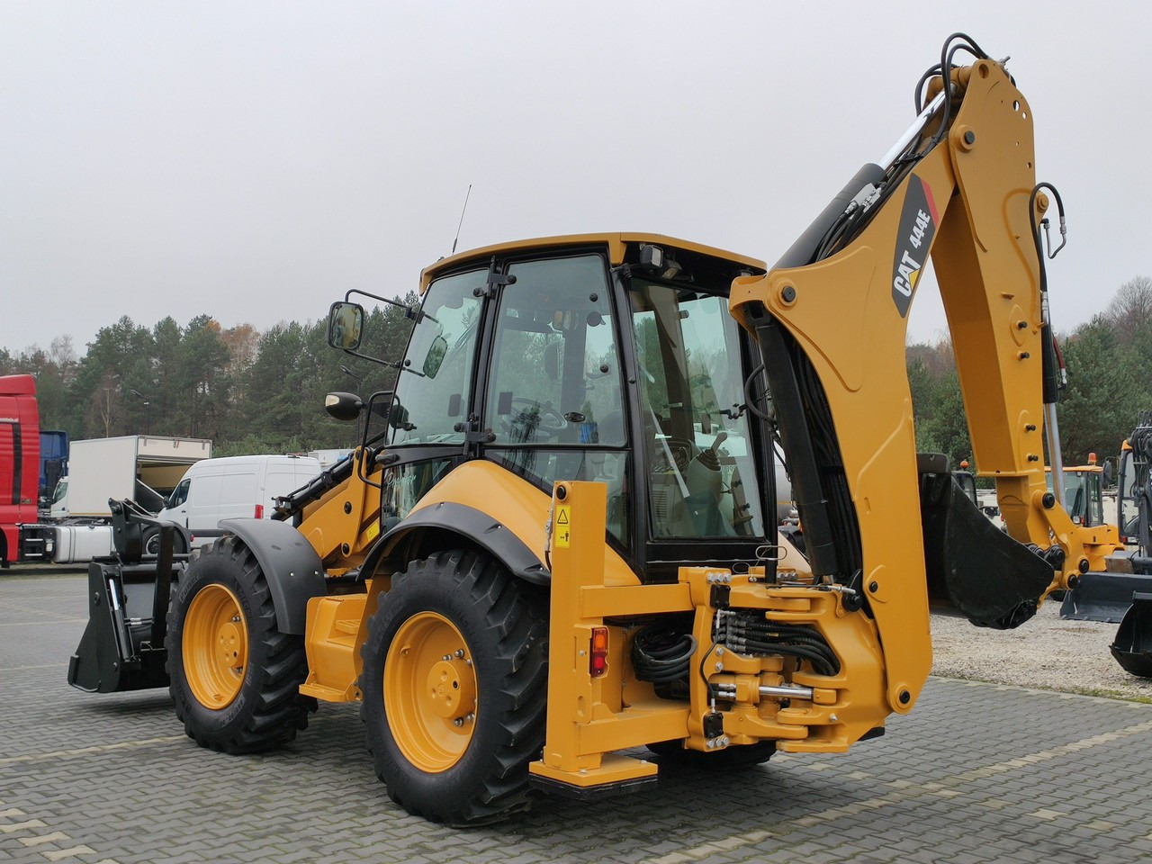 Caterpillar 444E Premier Sterowanie na Joystickach FULL OPCJA - Máy xúc trước múc sau: hình 4 Caterpillar 444E Premier Sterowanie na Joystickach FULL OPCJA - Máy xúc trước múc sau: hình 4