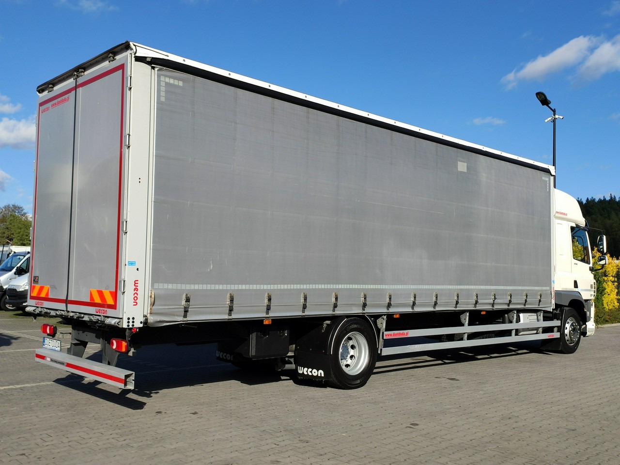 Xe tải thùng mui bạt DAF CF 290 E6 Firana Tył Drzwi Dach Podnoszony / Zsuwany Długi 9.30m: hình 18