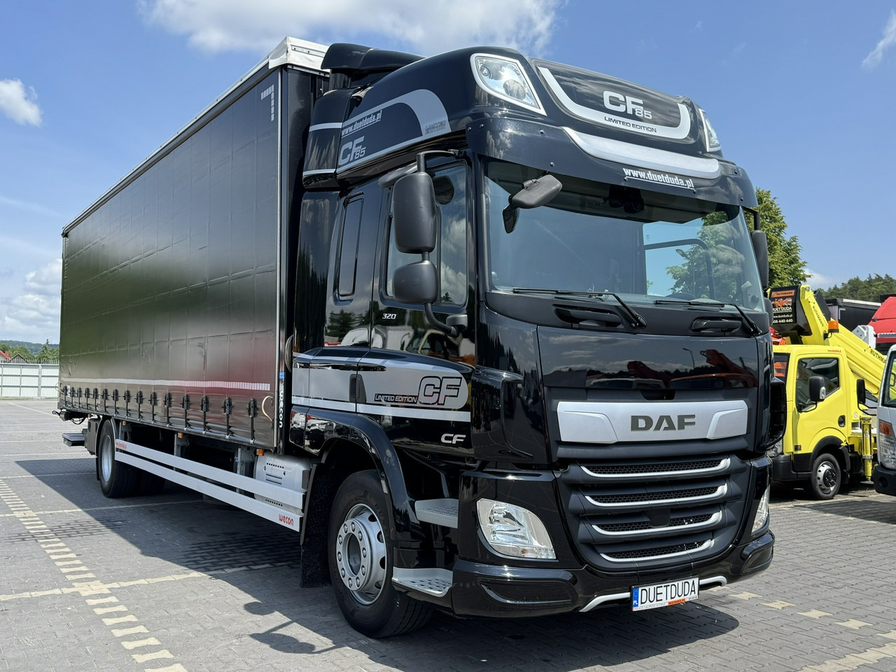 DAF CF 320 E6 Winda Firana Tył Drzwi Dach Zsuwany Długi 9.40m - Xe tải thùng mui bạt: hình 3 DAF CF 320 E6 Winda Firana Tył Drzwi Dach Zsuwany Długi 9.40m - Xe tải thùng mui bạt: hình 3
