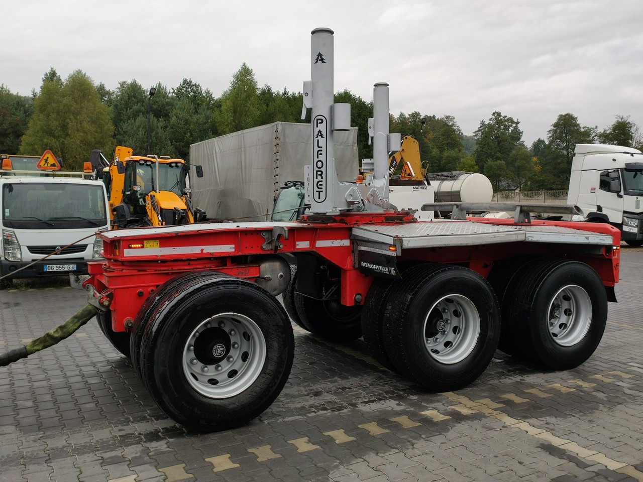 Faymonville Wózek 3-Osie FlexMAX 12T Do drzewa Do drewna Do Lasu 2019/2020r - Rơ moóc chở gỗ: hình 5 Faymonville Wózek 3-Osie FlexMAX 12T Do drzewa Do drewna Do Lasu 2019/2020r - Rơ moóc chở gỗ: hình 5