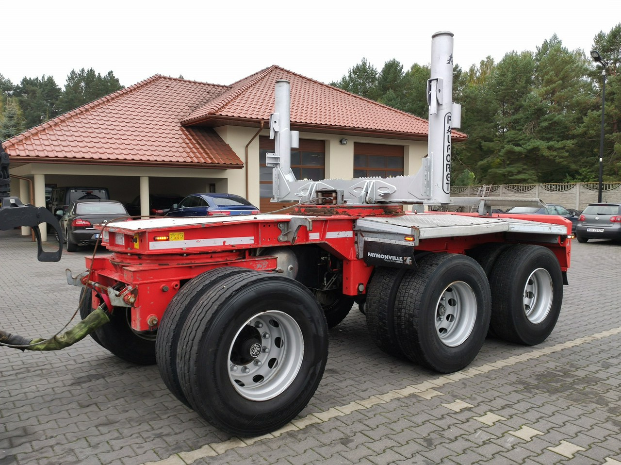 Faymonville Wózek 3-Osie FlexMAX 12T Do drzewa Do drewna Do Lasu 2019/2020r - Rơ moóc chở gỗ: hình 1 Faymonville Wózek 3-Osie FlexMAX 12T Do drzewa Do drewna Do Lasu 2019/2020r - Rơ moóc chở gỗ: hình 1