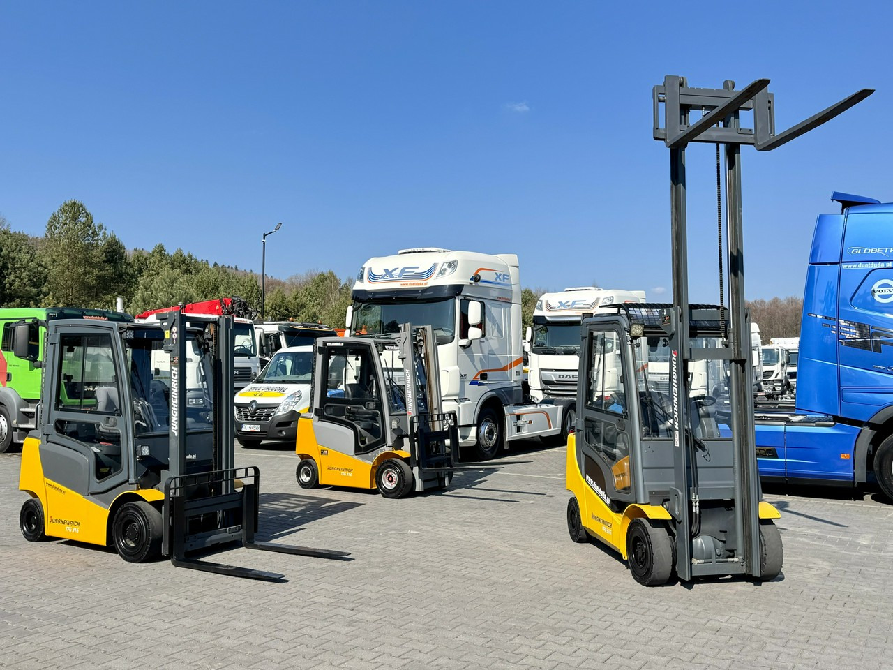 Jungheinrich TFG 316 Duplex Przesuw Boczny Oświetlenie Robocze - Xe nâng gas: hình 1 Jungheinrich TFG 316 Duplex Przesuw Boczny Oświetlenie Robocze - Xe nâng gas: hình 1