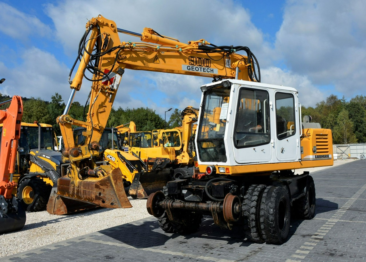 Liebherr A 900 ZW Litronic Koparka + Kolej - Máy xúc bánh lốp: hình 2 Liebherr A 900 ZW Litronic Koparka + Kolej - Máy xúc bánh lốp: hình 2