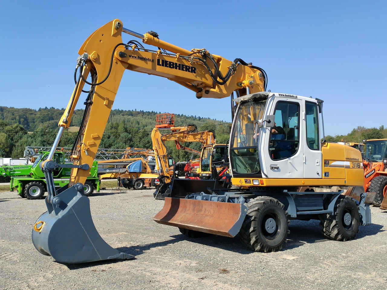 Liebherr A316 Maszyna po Pełnym Tulejowaniu Bez Luzów i Wycieków - Máy xúc bánh lốp: hình 1 Liebherr A316 Maszyna po Pełnym Tulejowaniu Bez Luzów i Wycieków - Máy xúc bánh lốp: hình 1