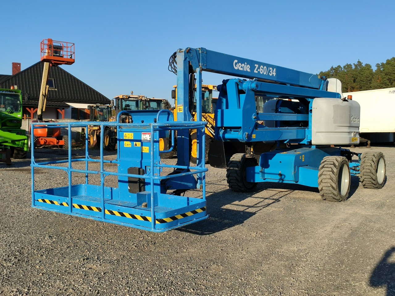 Xe nâng người nhiều khớp nối Manitou 200 ATJ,Genie Z60/34 PODNOŚNIK PRZEGUBOWY TELEKOPOWY JGL 4x4 4WD: hình 9