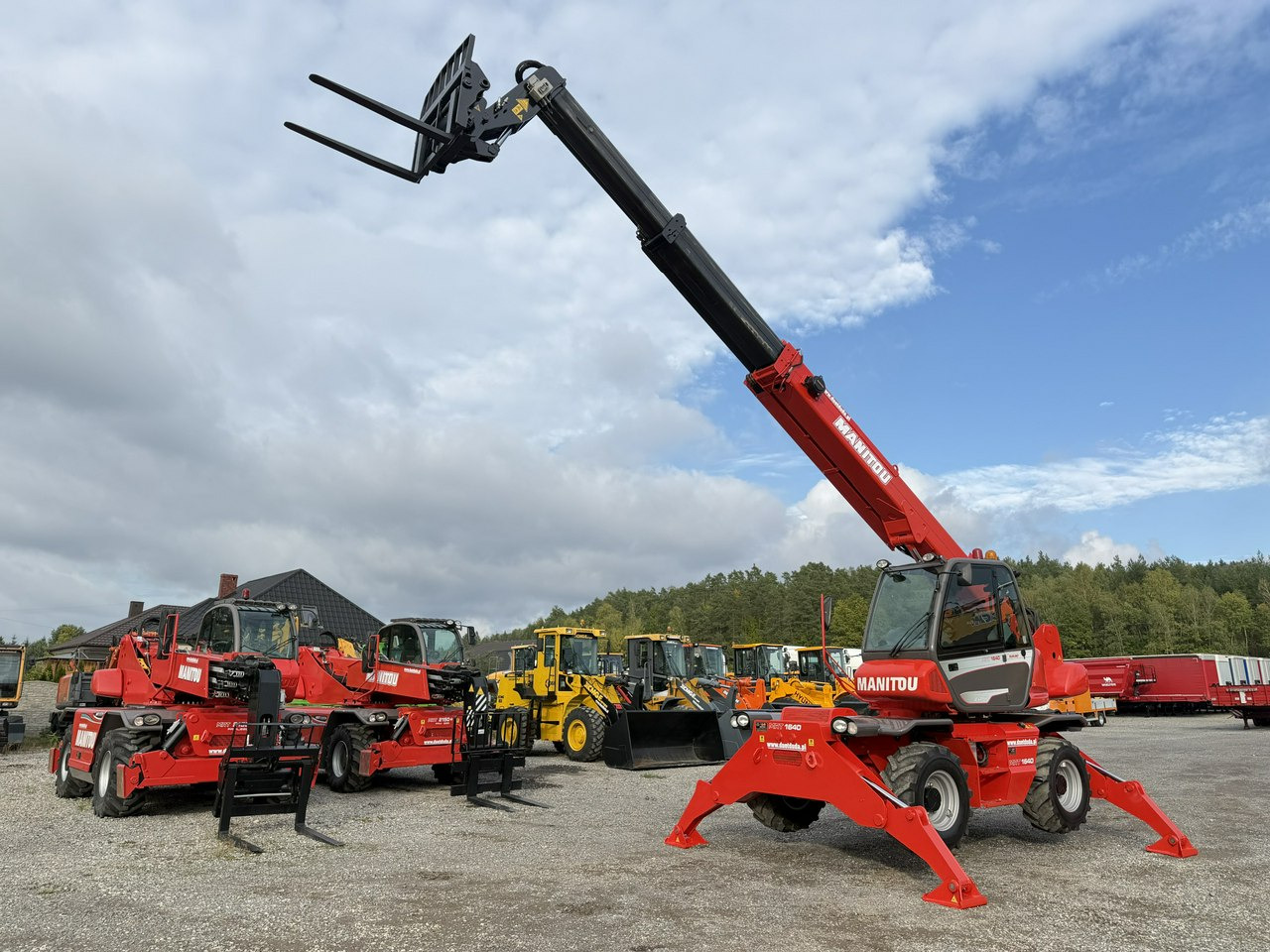 Manitou MRT 1640 Easy ROTO Ładowarka Teleskopowa Obrotowa 1840 2150 - Xe nhấc hình viễn vọng kính: hình 4 Manitou MRT 1640 Easy ROTO Ładowarka Teleskopowa Obrotowa 1840 2150 - Xe nhấc hình viễn vọng kính: hình 4