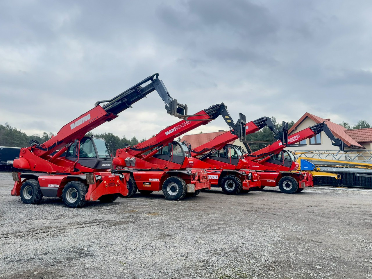 Manitou MRT 1840 ROTO Turbo Ładowarka Teleskopowa Obrotowa 1850 - Xe nhấc hình viễn vọng kính: hình 1 Manitou MRT 1840 ROTO Turbo Ładowarka Teleskopowa Obrotowa 1850 - Xe nhấc hình viễn vọng kính: hình 1
