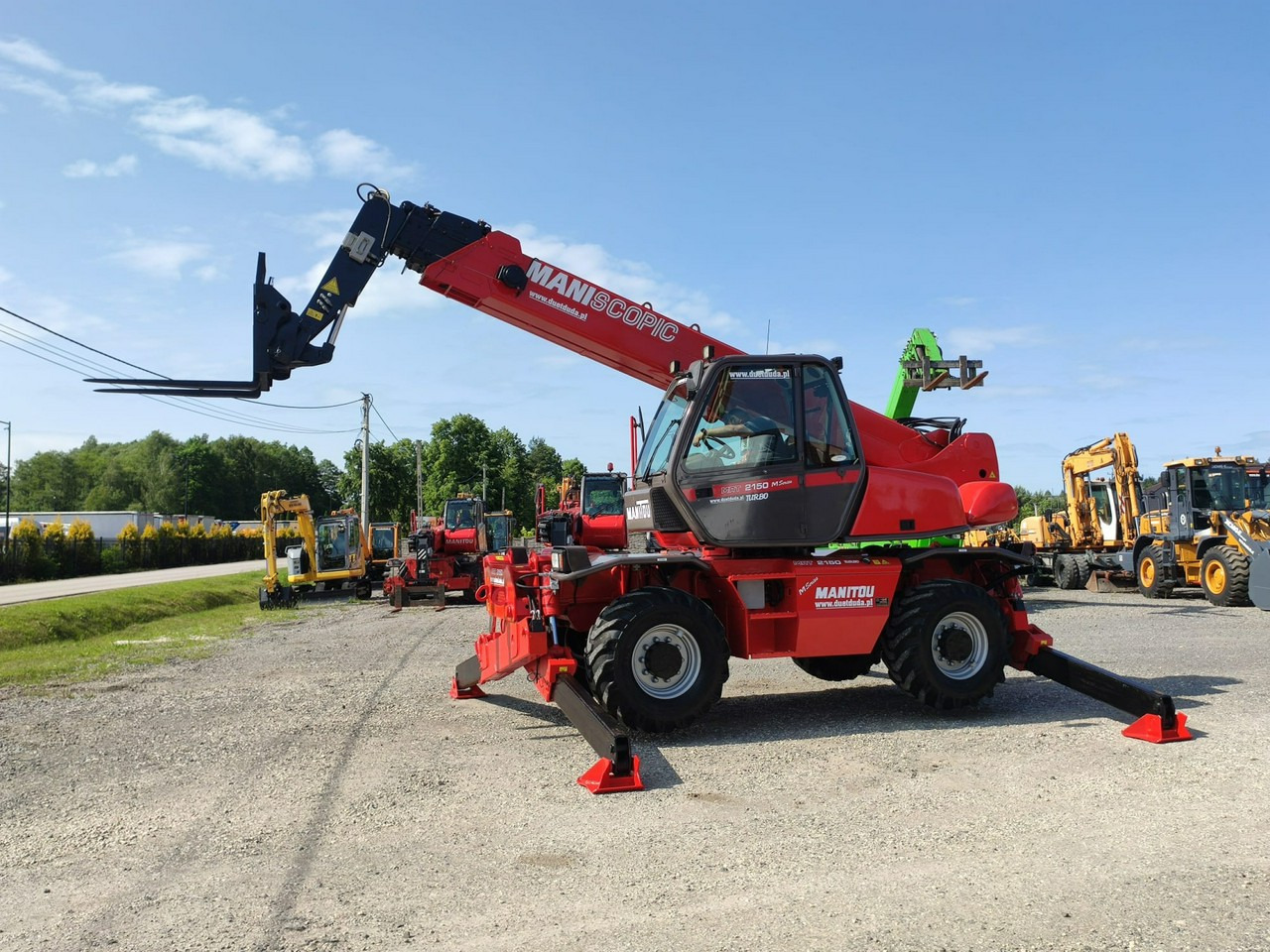 Manitou MRT 2150 ROTO Ładowarka Teleskopowa Obrotowa 2550 1850 1840 - Xe nhấc hình viễn vọng kính: hình 3 Manitou MRT 2150 ROTO Ładowarka Teleskopowa Obrotowa 2550 1850 1840 - Xe nhấc hình viễn vọng kính: hình 3