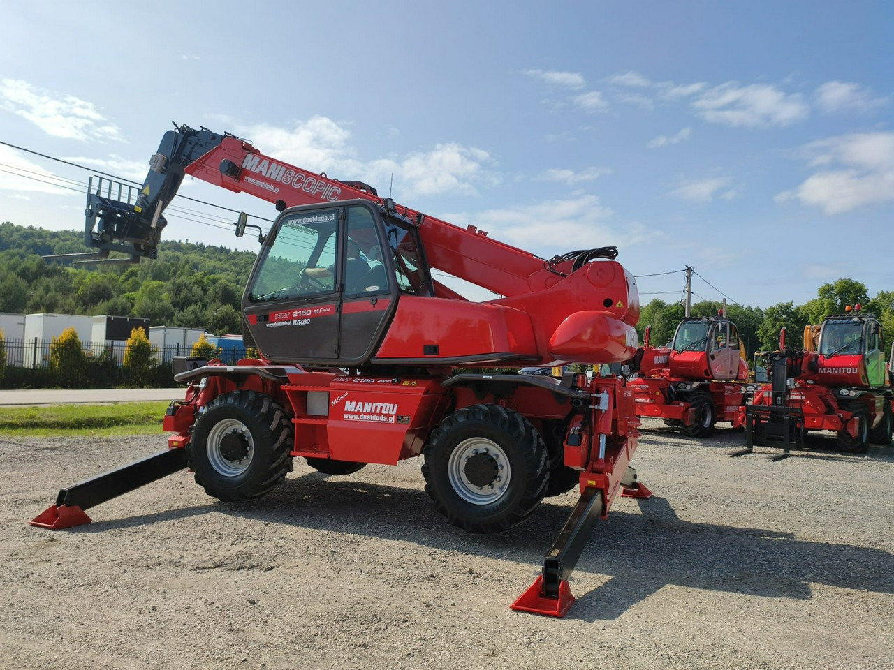 Manitou MRT 2150 ROTO Ładowarka Teleskopowa Obrotowa 2550 1850 1840 - Xe nhấc hình viễn vọng kính: hình 4 Manitou MRT 2150 ROTO Ładowarka Teleskopowa Obrotowa 2550 1850 1840 - Xe nhấc hình viễn vọng kính: hình 4