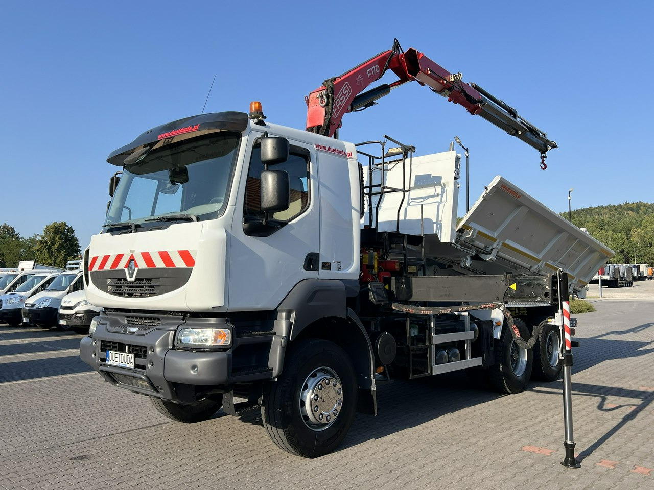 Renault Kerax 26.390 6x4 Mocny HDS FASSI F170 Sterowanie Radiowe - Máy móc khác: hình 1 Renault Kerax 26.390 6x4 Mocny HDS FASSI F170 Sterowanie Radiowe - Máy móc khác: hình 1