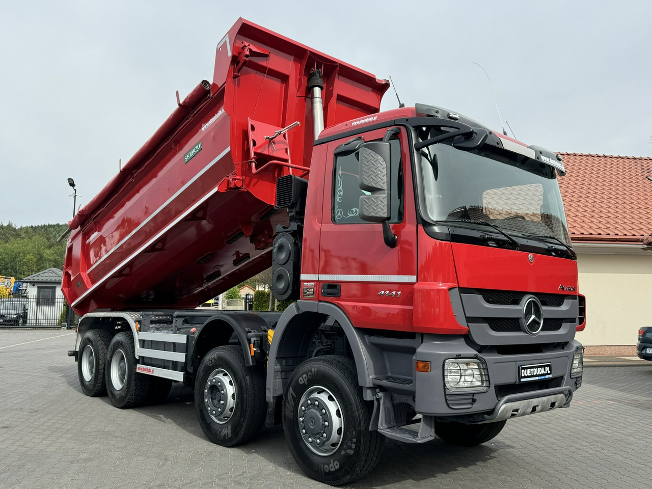 Xe ben Mercedes Actros 4141 8x6 Wywrot SKIBICKI Automat EPS ze Sprzegłem !!!: hình 12