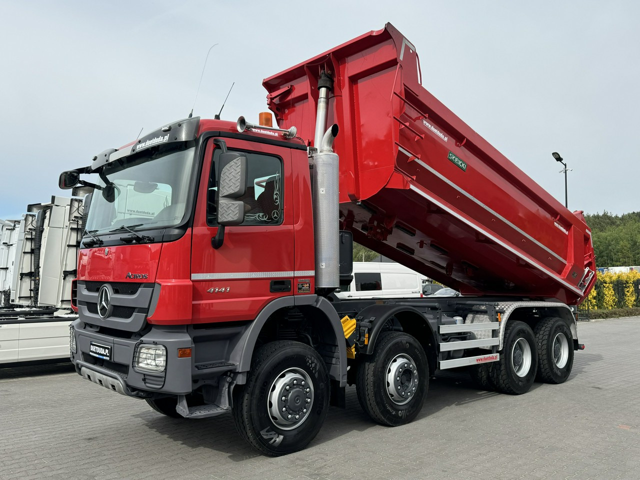 Xe ben Mercedes Actros 4141 8x6 Wywrot SKIBICKI Automat EPS ze Sprzegłem !!!: hình 13