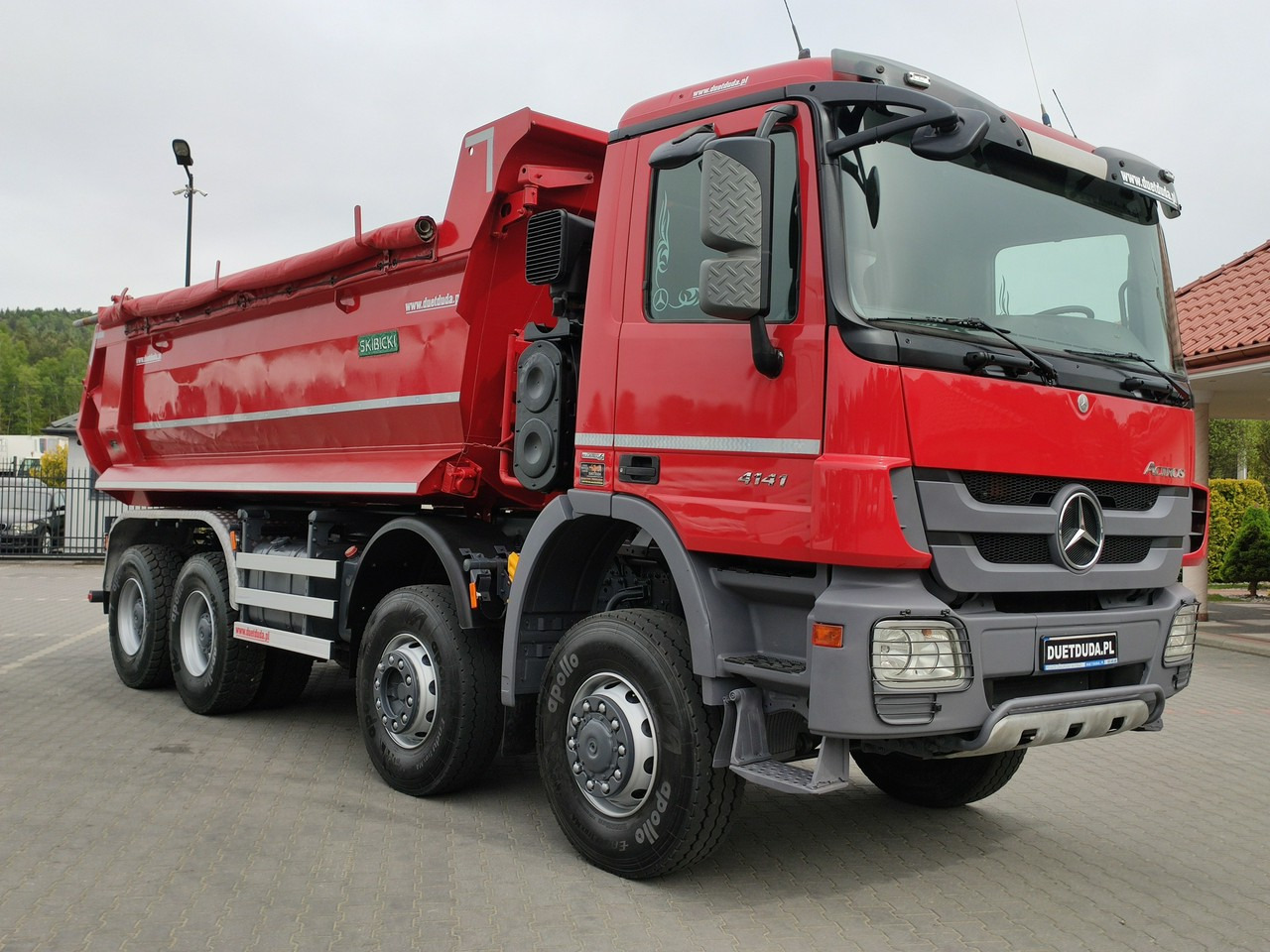 Xe ben Mercedes Actros 4141 8x6 Wywrot SKIBICKI Automat EPS ze Sprzegłem !!!: hình 23