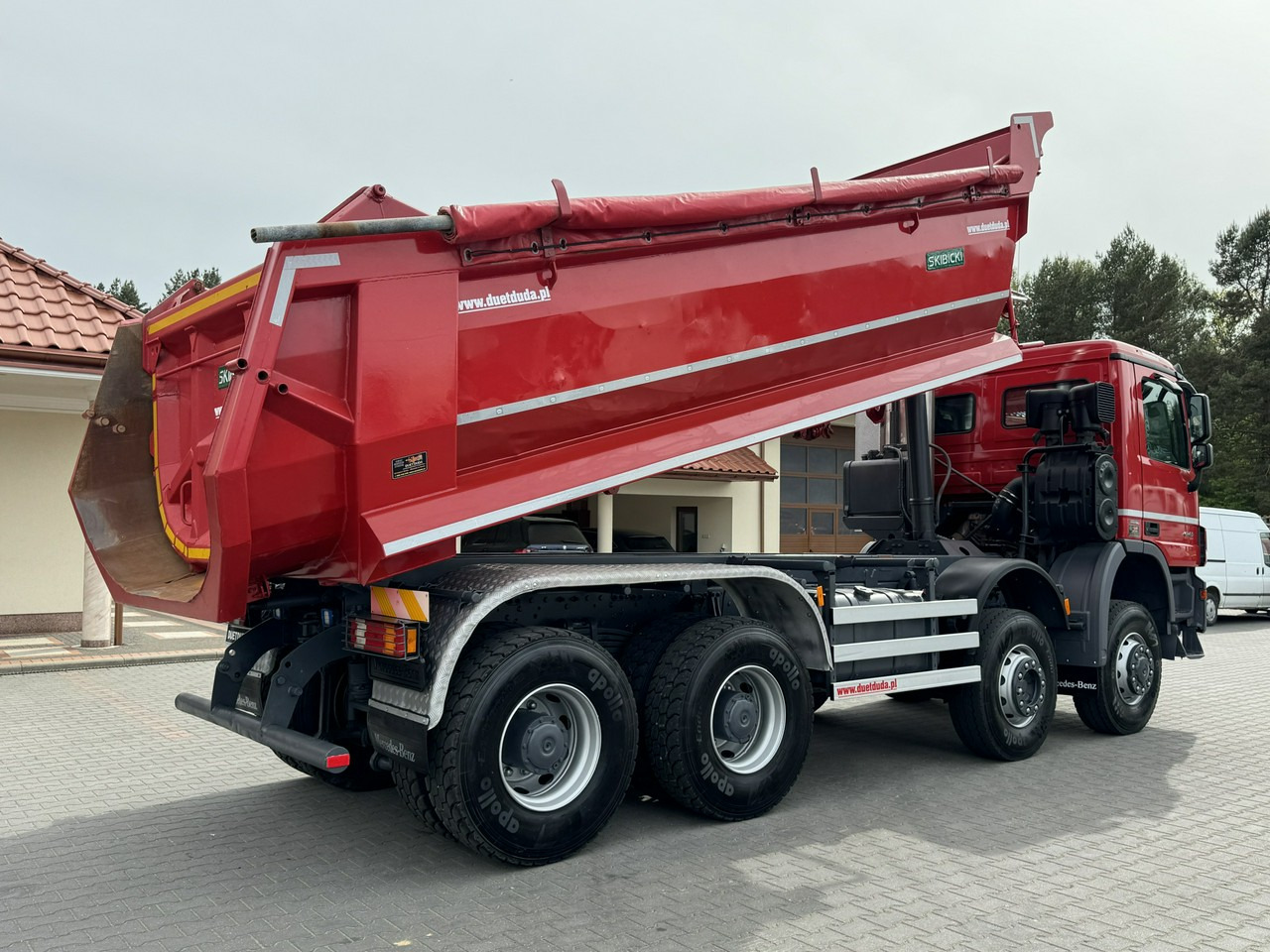Xe ben Mercedes Actros 4141 8x6 Wywrot SKIBICKI Automat EPS ze Sprzegłem !!!: hình 16