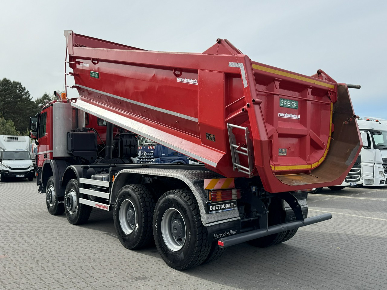 Xe ben Mercedes Actros 4141 8x6 Wywrot SKIBICKI Automat EPS ze Sprzegłem !!!: hình 17