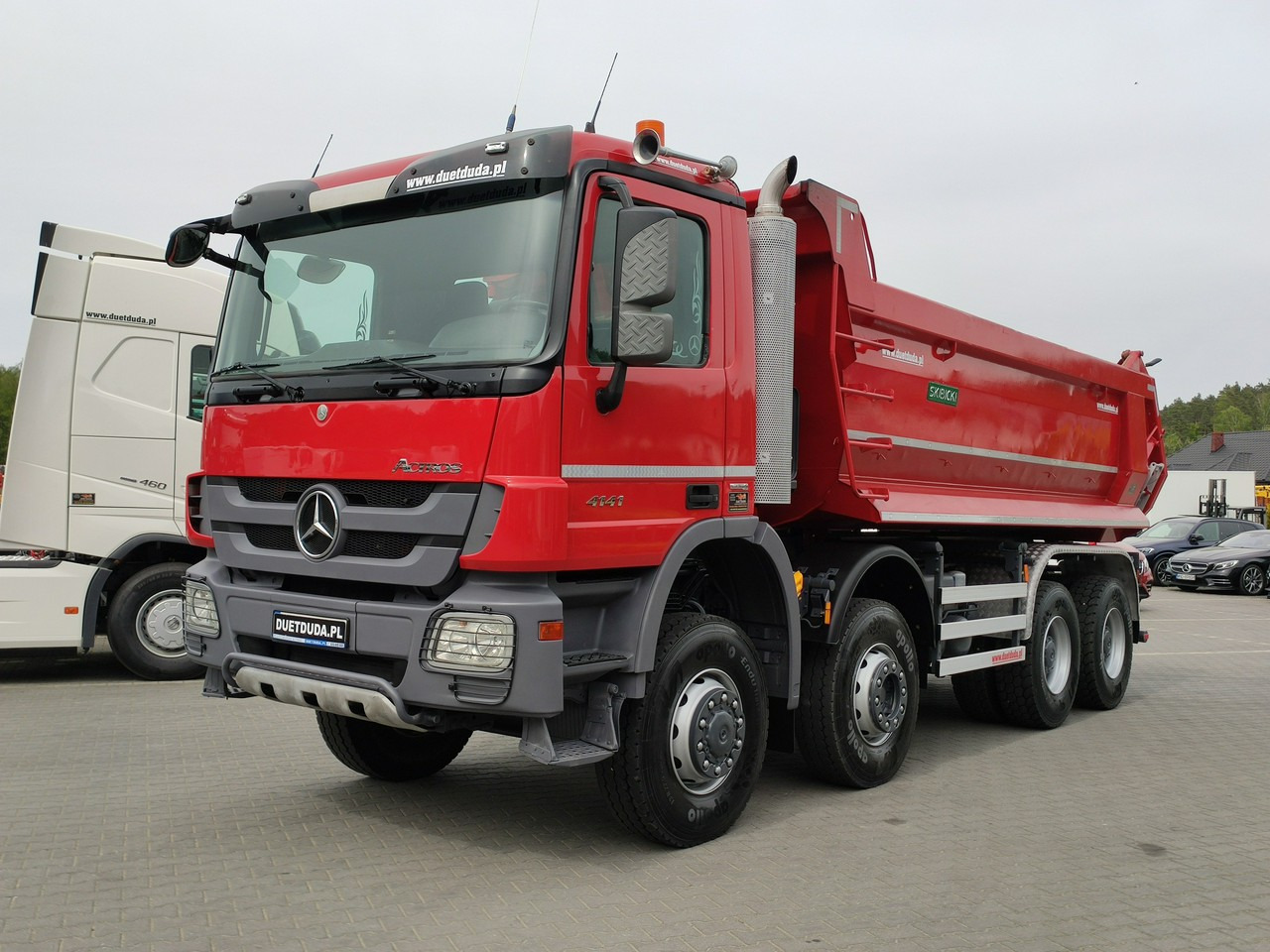 Xe ben Mercedes Actros 4141 8x6 Wywrot SKIBICKI Automat EPS ze Sprzegłem !!!: hình 38