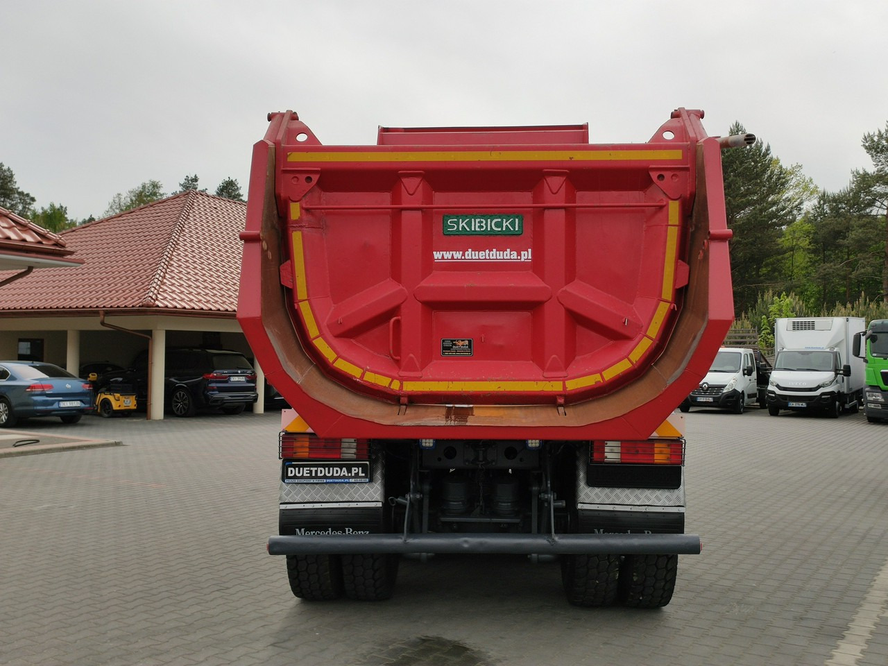 Xe ben Mercedes Actros 4141 8x6 Wywrot SKIBICKI Automat EPS ze Sprzegłem !!!: hình 39